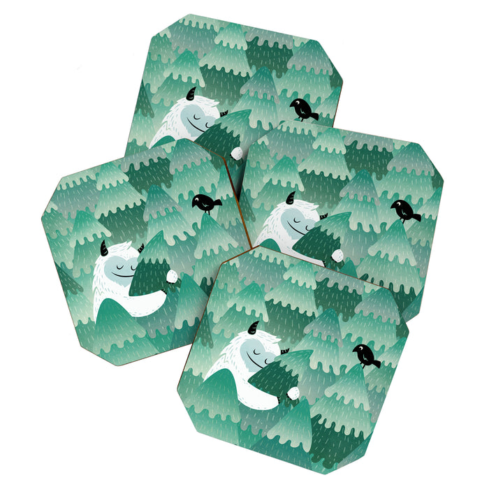 Tree Hugger (Spring & Summer version) Coaster Gallery Image 1