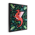 Tropical Dragon Framed Canvas Print Gallery Image 2