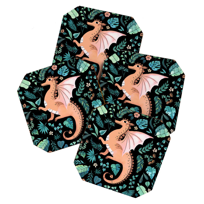 Tropical Dragon in Peach Coaster Gallery Image 1