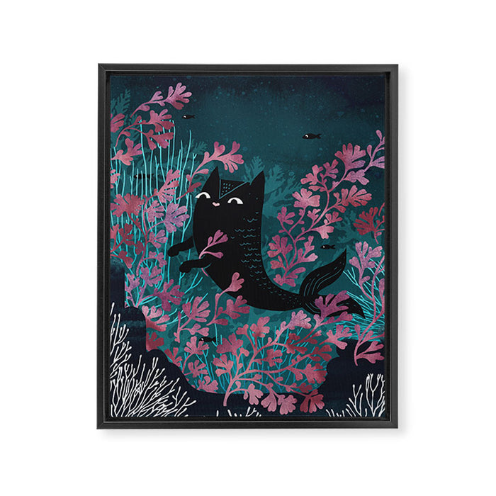 Undersea Framed Canvas Print Gallery Image 1
