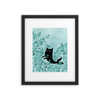 Undersea (Mint Remix) Framed Art Print Gallery Image 5
