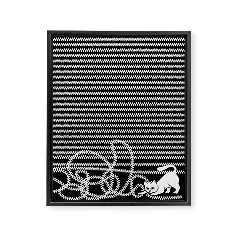 Unravel Framed Canvas Print Gallery Image 8
