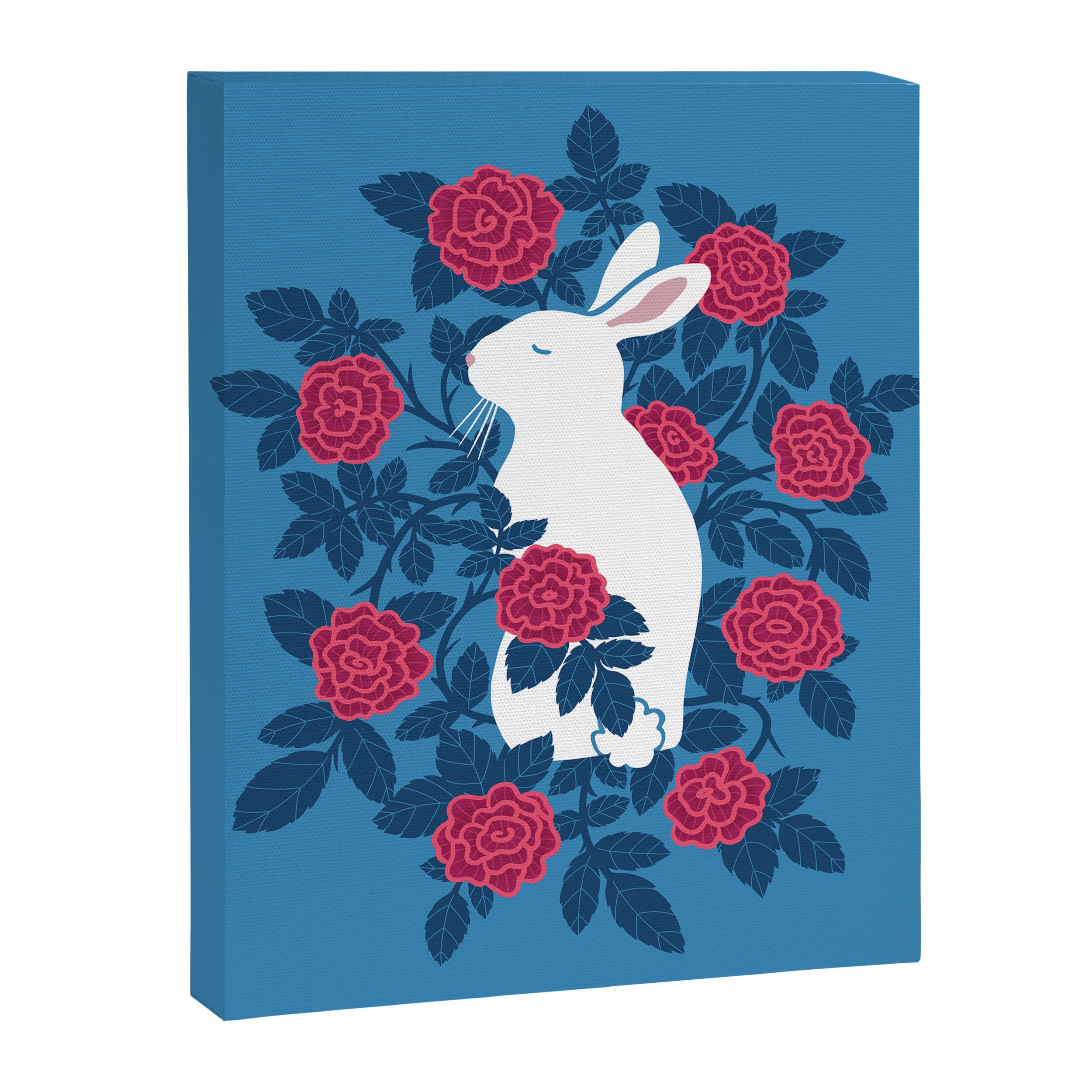 White Rabbit Canvas Print Gallery Image 6