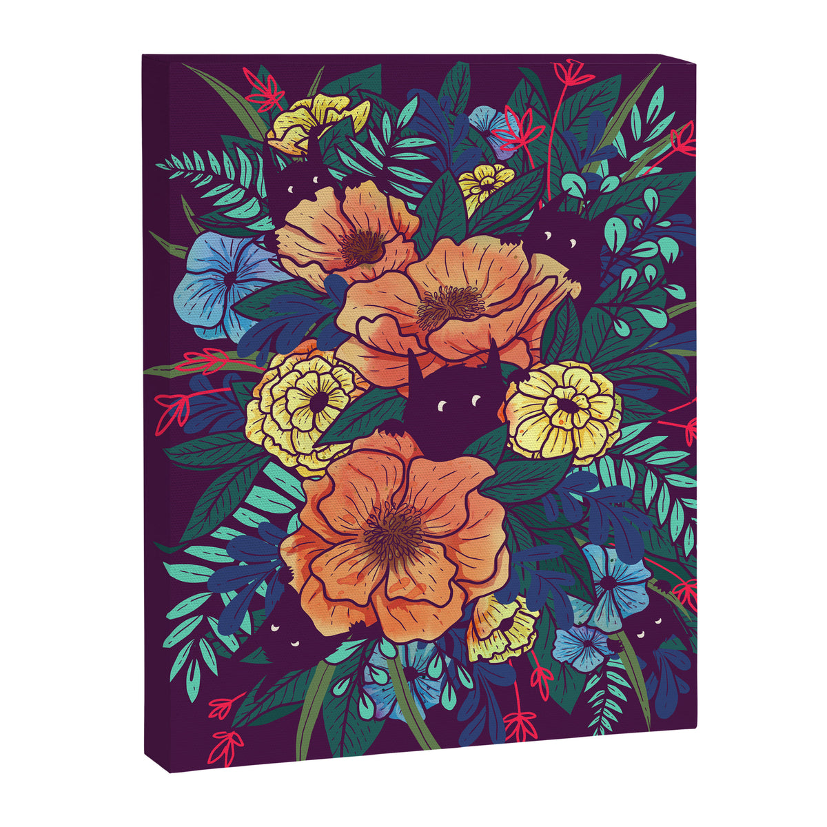 Wild Flowers Canvas Print Gallery Image 8