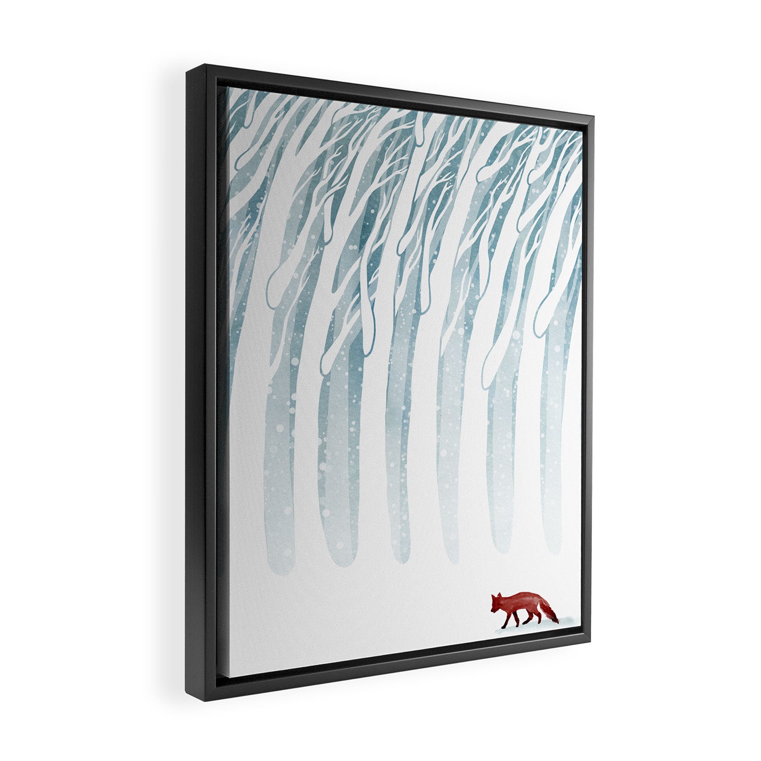 Winter Storm Framed Canvas Print Gallery Image 2