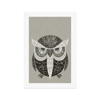 Wise Old Owl Says Art Print Gallery Image 1