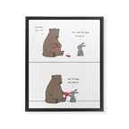 BROKEN HEART Framed Canvas Print Gallery Image 6