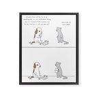 Help Me Framed Canvas Print Gallery Image 6