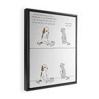 Help Me Framed Canvas Print Gallery Image 2