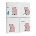 I'M BLUE Canvas Print Gallery Image 6
