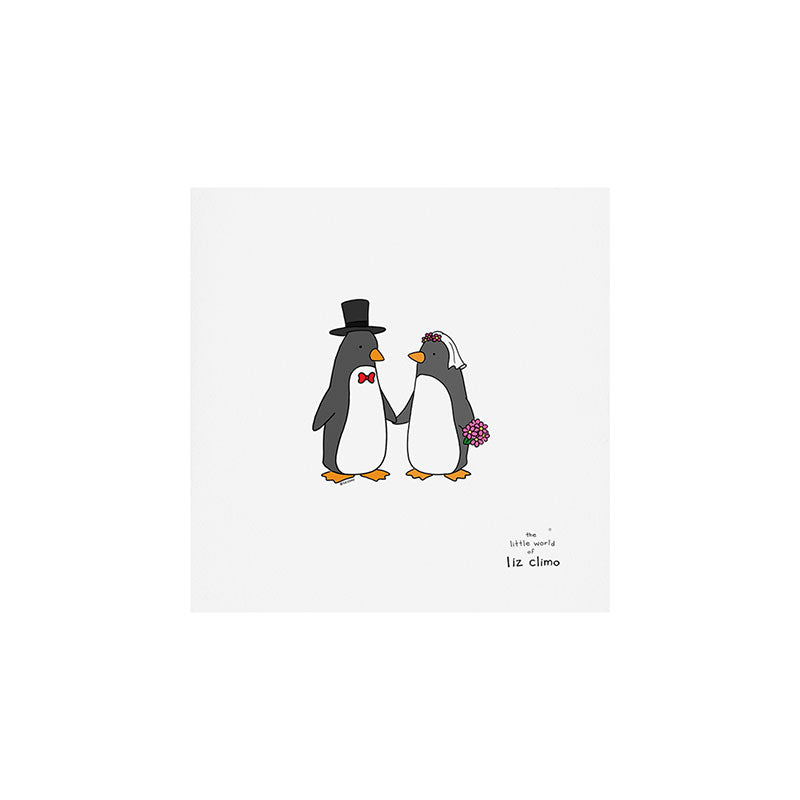 PENGUINS Art Print
