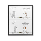SQUEAKY Framed Canvas Print Gallery Image 6