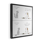 SQUEAKY Framed Canvas Print Gallery Image 2