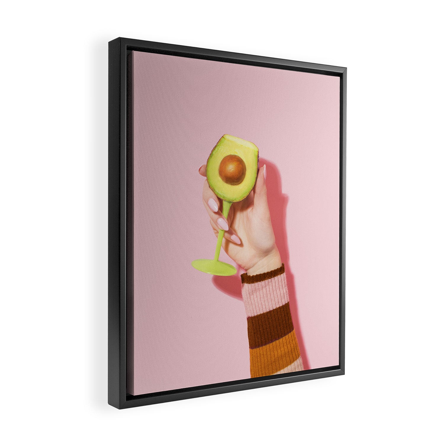 Avocado Toast Framed Canvas Print Gallery Image 2