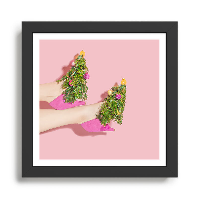 Deck the Heels Framed Art Print Gallery Image 1