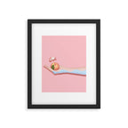 Peach Beach Framed Art Print Gallery Image 6