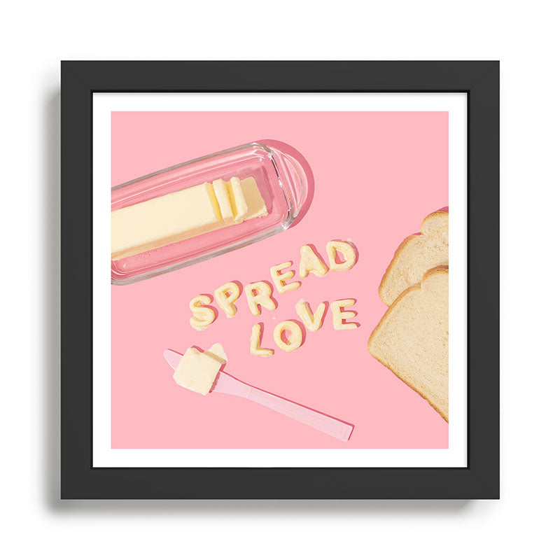 Spread Love Framed Art Print Gallery Image 1