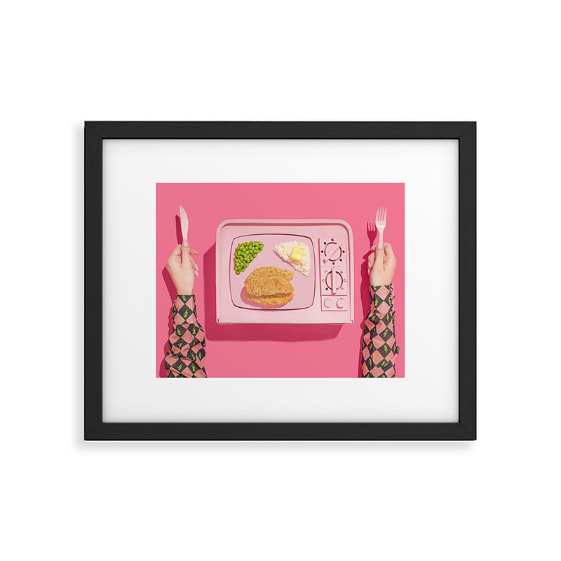 TV Dinner Framed Art Print Gallery Image 5