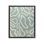 Organical shapes #443 Framed Canvas Print Gallery Image 8
