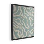 Organical shapes #443 Framed Canvas Print Gallery Image 2