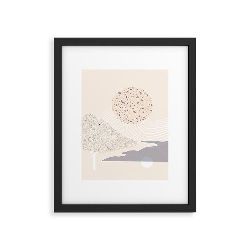 Soft landscape Framed Art Print Gallery Image 5
