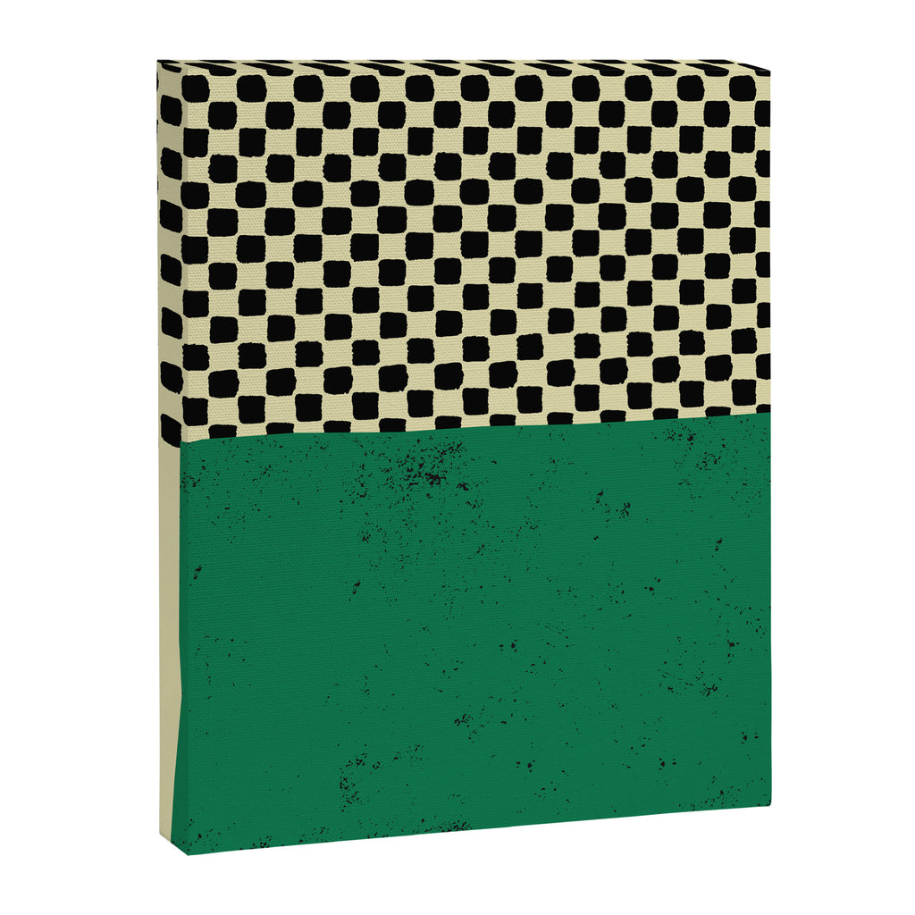 Green Colorblock Canvas Print Gallery Image 6