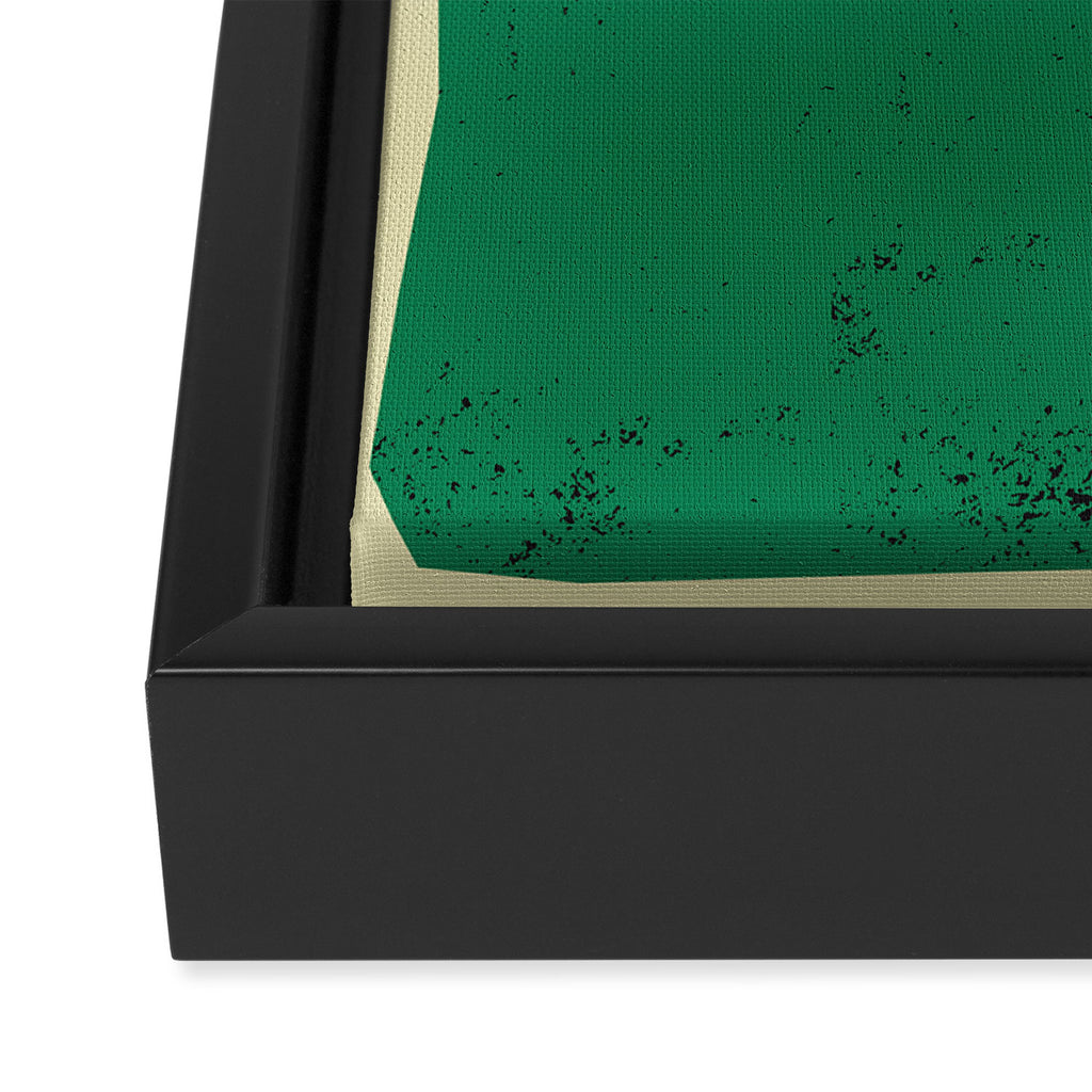 Green Colorblock Framed Canvas Print Gallery Image 3