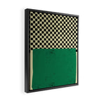 Green Colorblock Framed Canvas Print Gallery Image 2