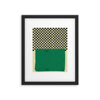 Green Colorblock Framed Art Print Gallery Image 5