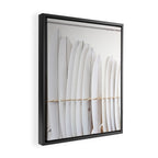 Surfboards Framed Canvas Print Gallery Image 2