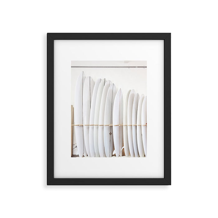 Surfboards Framed Art Print Gallery Image 1