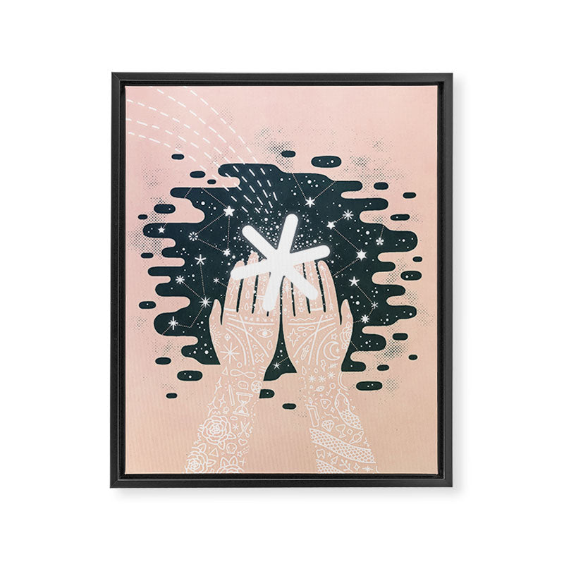 *Catching Stars* Framed Canvas Print Gallery Image 6