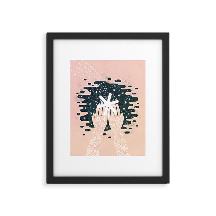 *Catching Stars* Framed Art Print Gallery Image 1