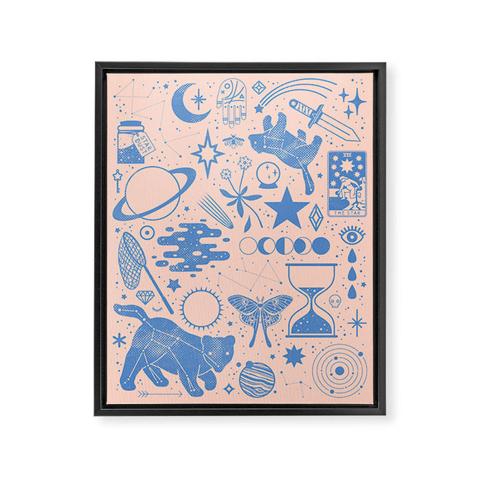 Collecting the Stars Framed Canvas Print Gallery Image 1