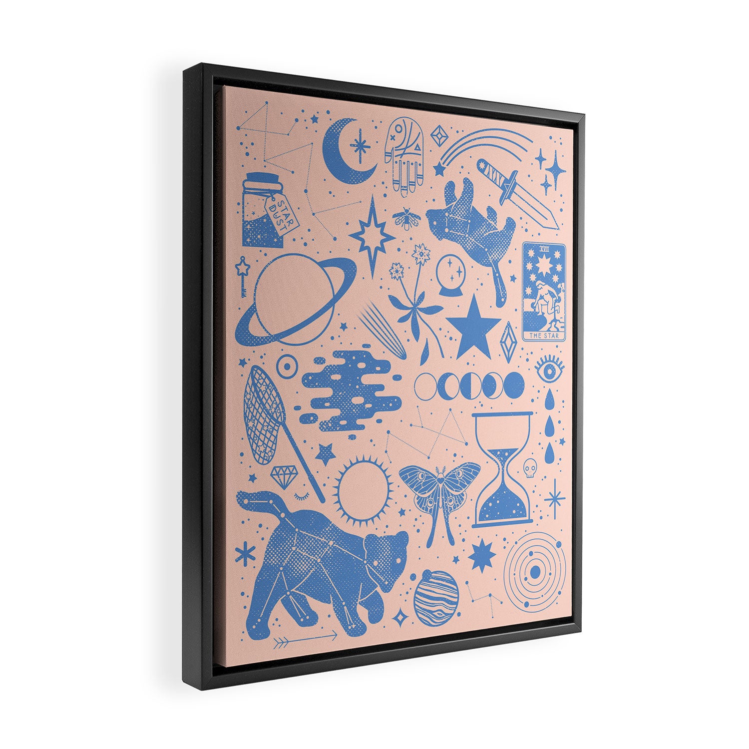 Collecting the Stars Framed Canvas Print Gallery Image 2