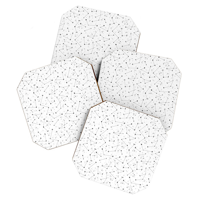Constellations (White) Coaster Gallery Image 1