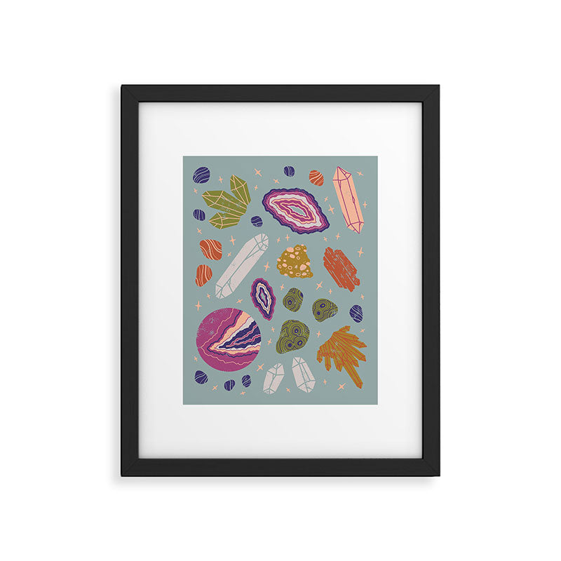 Crystal Collection Framed Art Print Gallery Image 5
