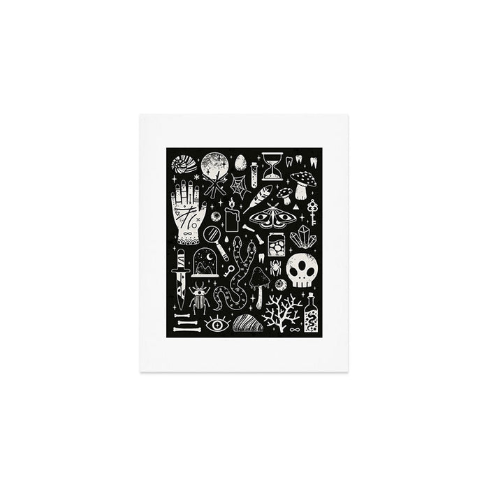 Curiosities: Bone Black Art Print Gallery Image 1