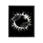 Eclipse Framed Canvas Print Gallery Image 8