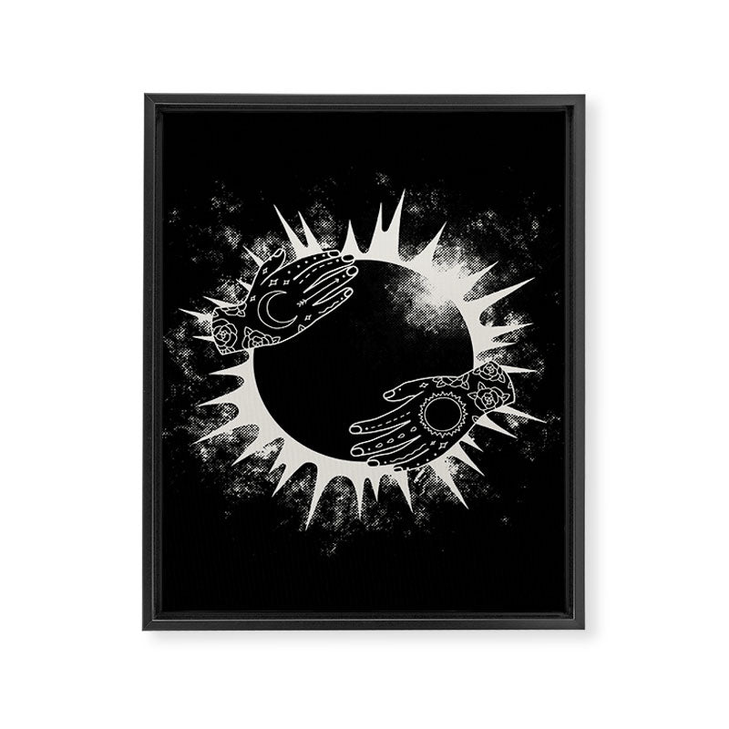 Eclipse Framed Canvas Print Gallery Image 8