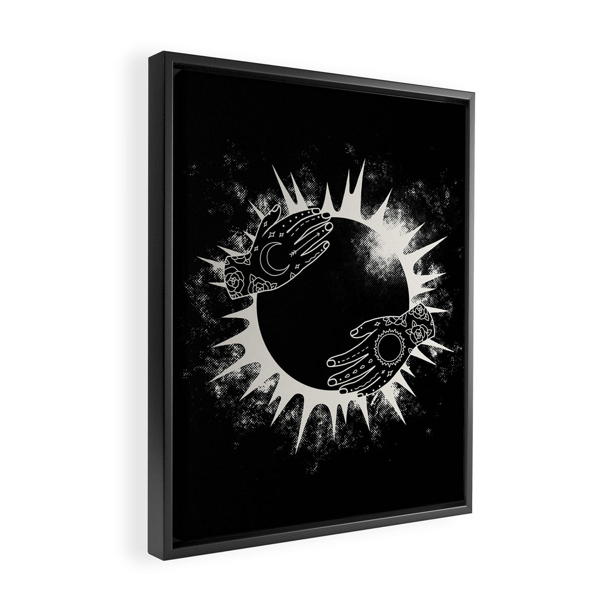 Eclipse Framed Canvas Print Gallery Image 2