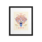 Eyes of the Tiger Framed Art Print Gallery Image 5