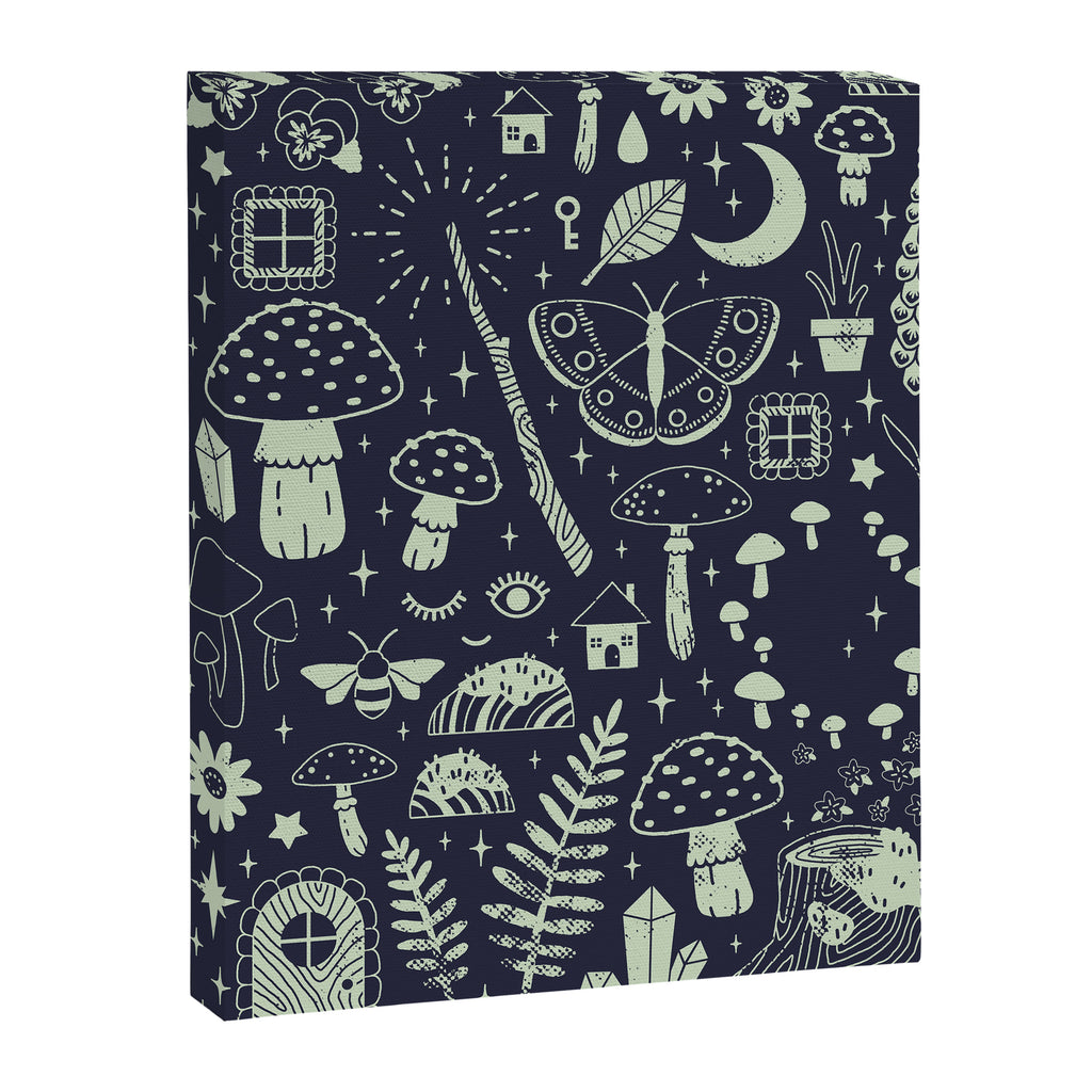 Fairy Garden: Midnight Canvas Print Gallery Image 6