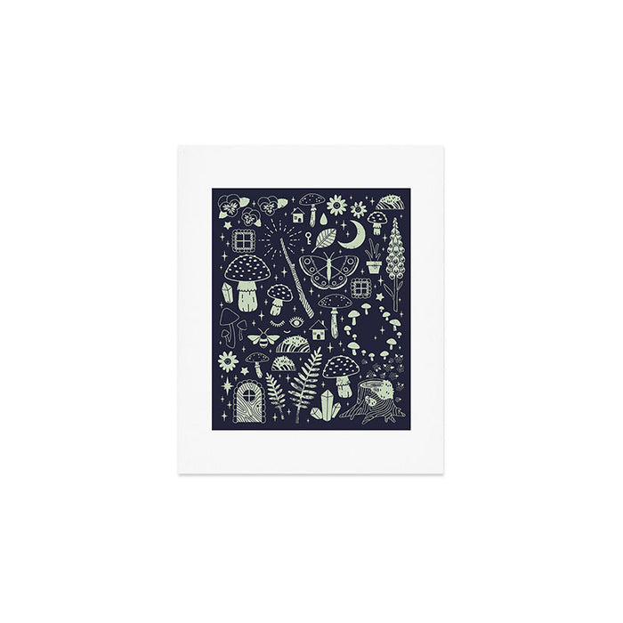 Fairy Garden: Midnight Art Print Gallery Image 1