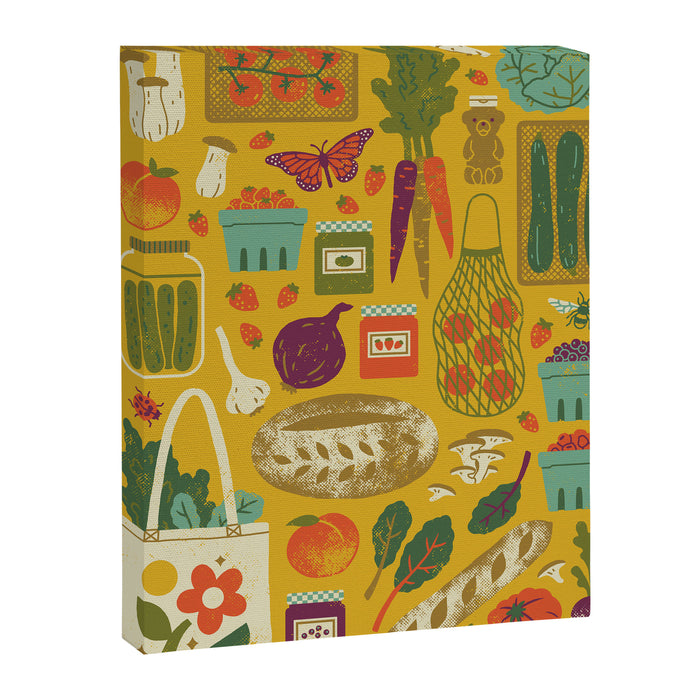 Farmers Market Canvas Print Gallery Image 1