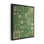 Farmers Market: Sprout Framed Canvas Print Gallery Image 2