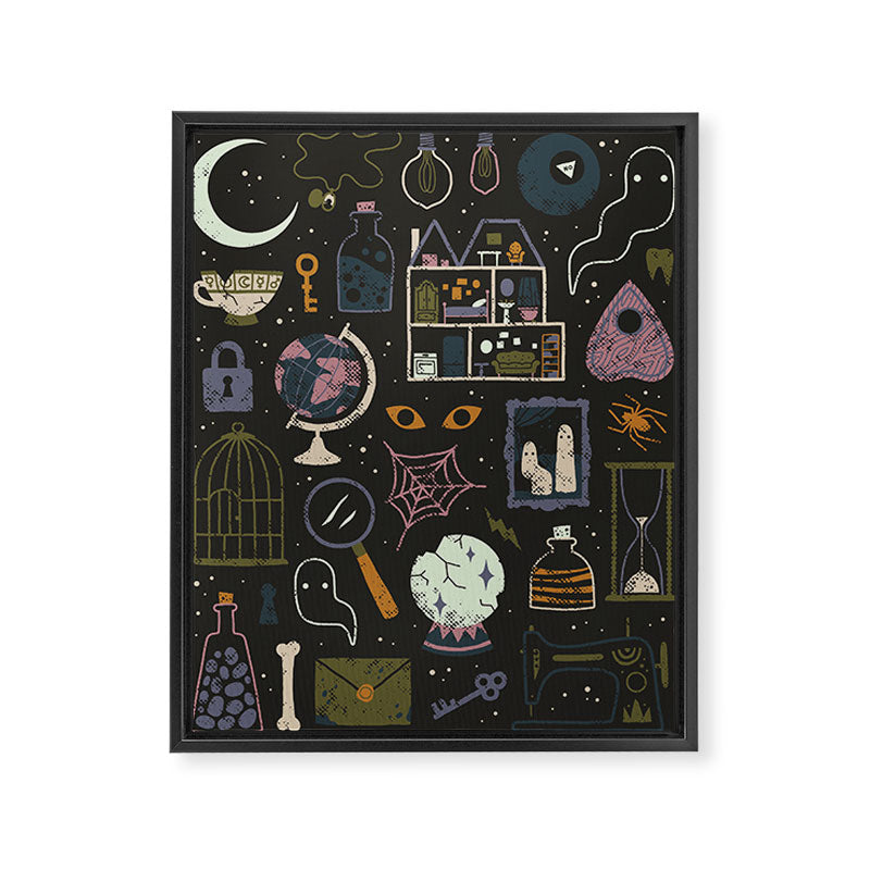Haunted Attic Framed Canvas Print Gallery Image 6