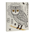 Hypno Owl Canvas Print Gallery Image 6