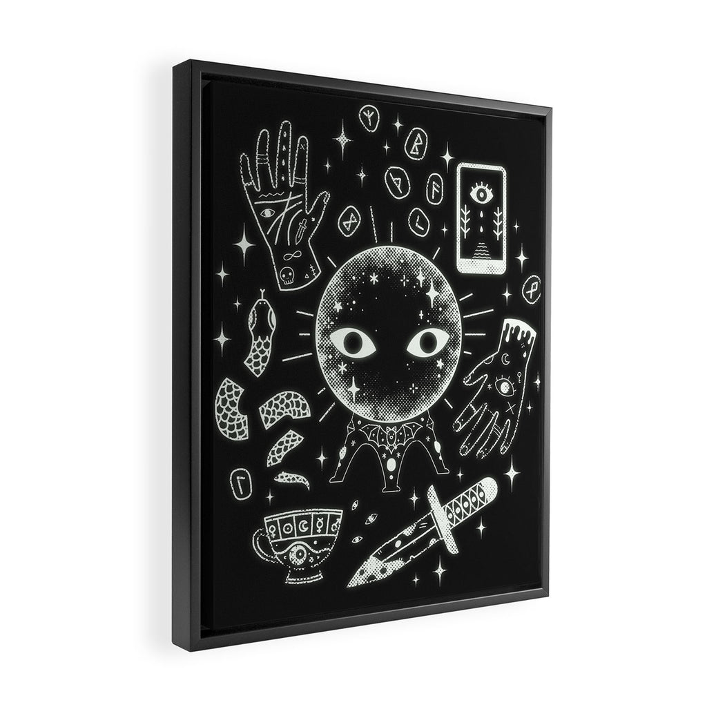 I See Your Future: Glow Framed Canvas Print Gallery Image 2