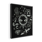 I See Your Future: Glow Framed Canvas Print Gallery Image 2